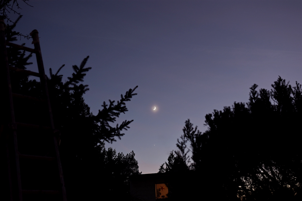 Mond bei Venus 2