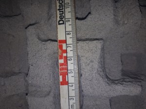 Schon sehr enge Stege...