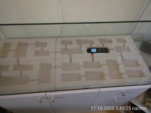 Das Nest aus Ytong im neuen Becken - Bauabschnitt 2