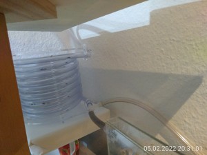 Der Anschluss ging relativ schnell.