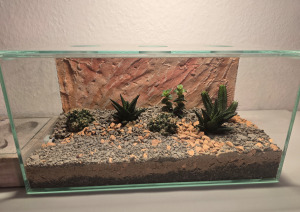 Frontansicht unter LED Licht